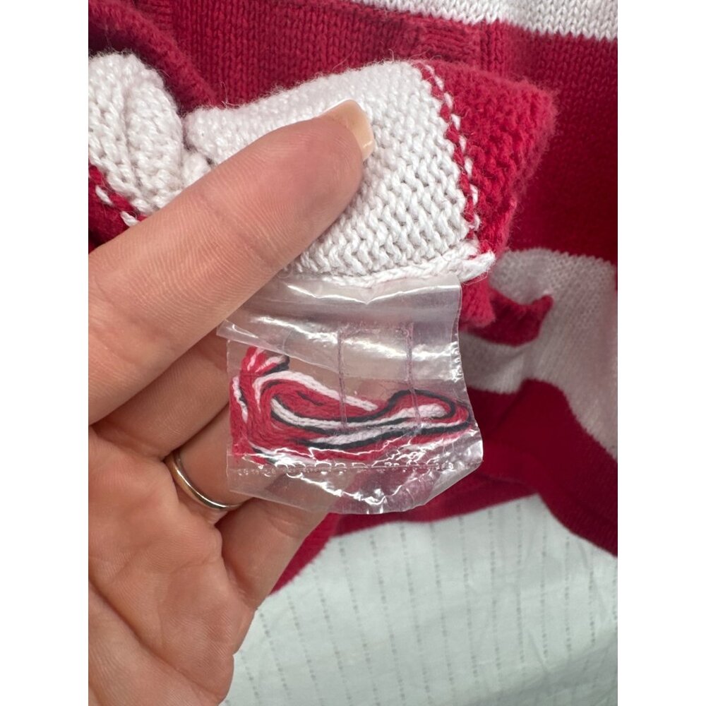 Quacker Factory Womens Cardigan Hoodie Sz 1X Red/White/Blue USA Flag Patriot - Picture 7 of 12